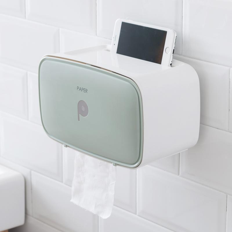 卫生间放置一个这种收纳盒, 在也不怕手机掉马桶里, 非常方便实用