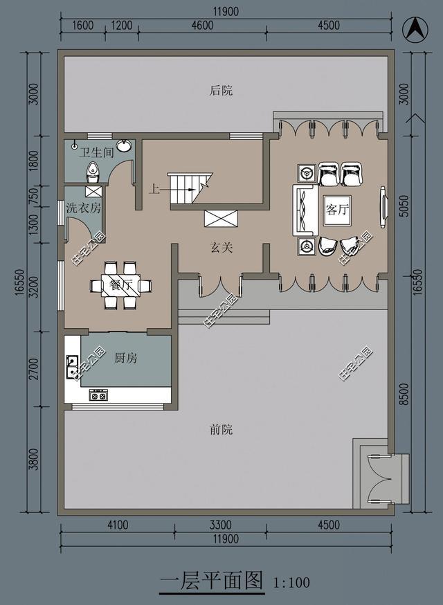 2018年度超受欢迎的7套农村新中式户型, 第7套25万就能建