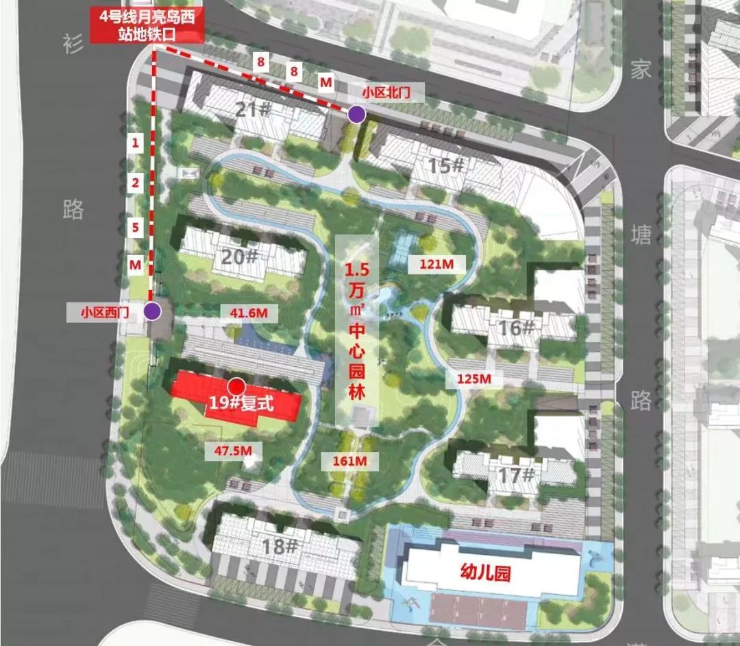 神了：一线“海”景+江景！月亮岛火盘：正地铁+6公园+6米高神复式！