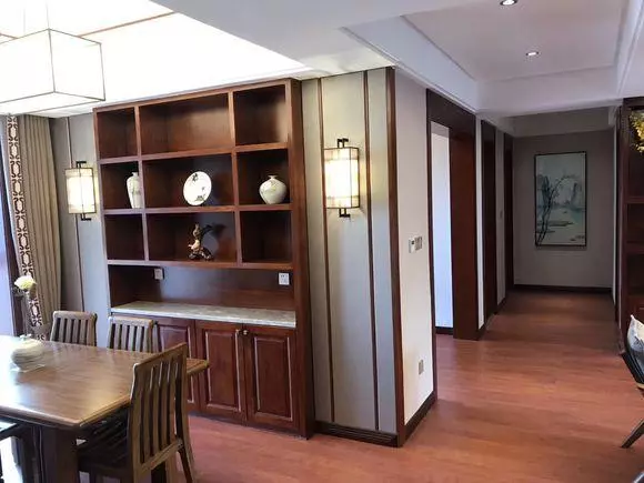 123平给爹妈换的大房子，装修完工，新中式真的漂亮！算家电35万