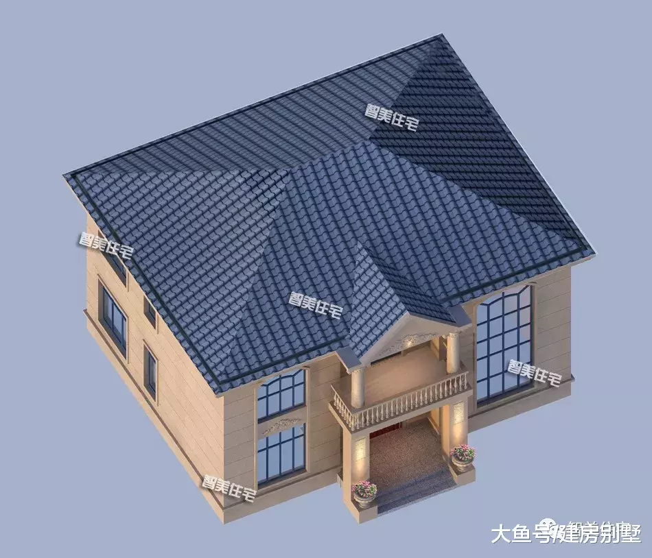 13×10米农村别墅，26万建一栋让人羡慕的房子