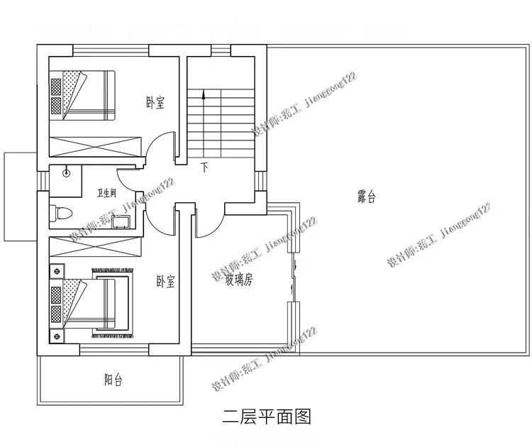 5款适合农村的别墅图纸，最漂亮的平屋顶别墅，北方人大爱