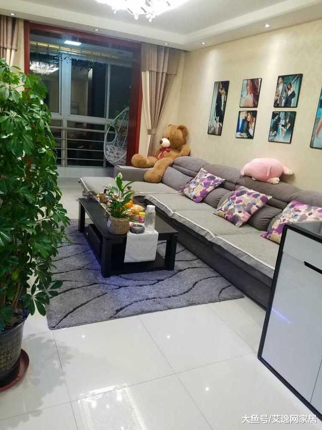 入住我们爱的小家, 开心! 就是卫生间瓷砖太暗, 感觉像公厕一样