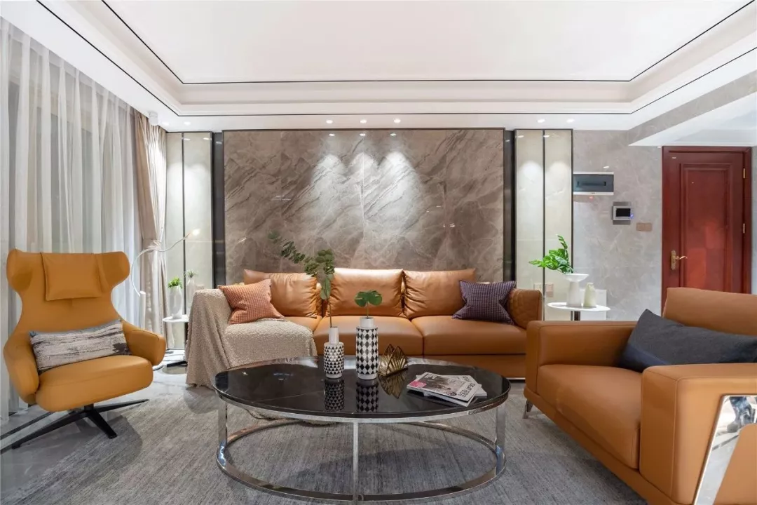 147㎡现代轻奢，时尚与古典，交织出高档华丽