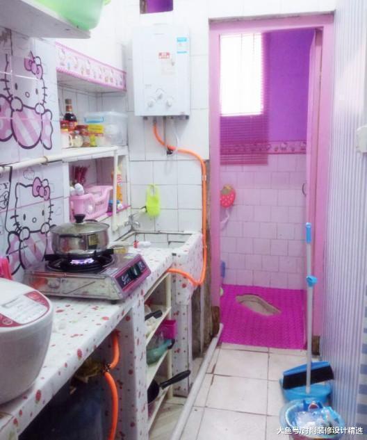 老公不顾反对改造400块租的烂房，房东来收租还以为走错门了！