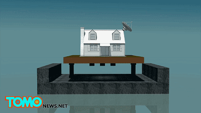 美国人发明磁悬浮房屋，地震时就能飞在空中，日本人看了都想要！