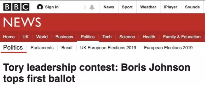 重磅, 英国＂特朗普＂遥遥领先新首相初选, 能否笑到最后？