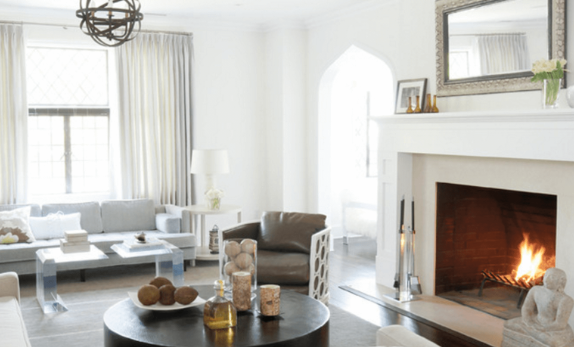 乡村壁炉的别致创意