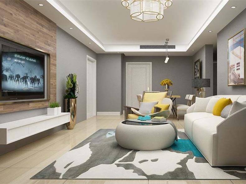 76㎡户型，装成简约北欧风，真有格调