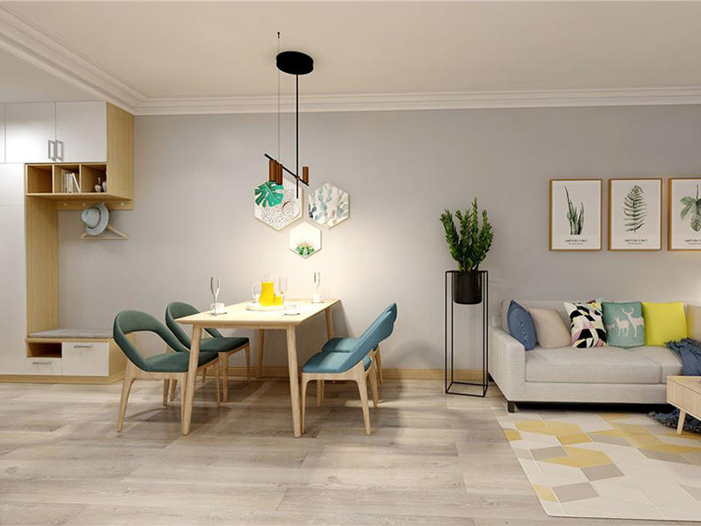 78㎡两室两厅，巧打柜，收纳真逆天