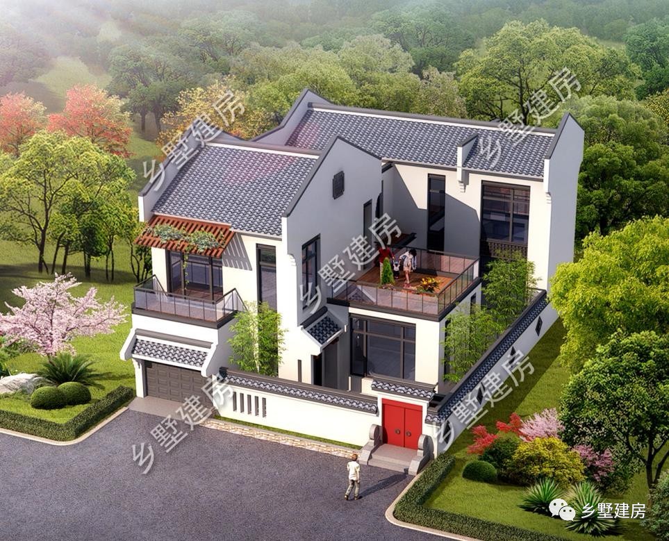 花小钱建好房，23万建147平四合院，农村生活美滋滋！