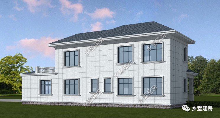 18x8欧式别墅，开放厨房+挑空客厅，是直击心灵的理想居所！