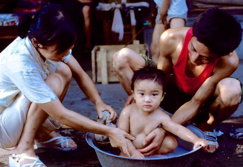 中国1980年代老照片：炎炎夏日的生活记忆