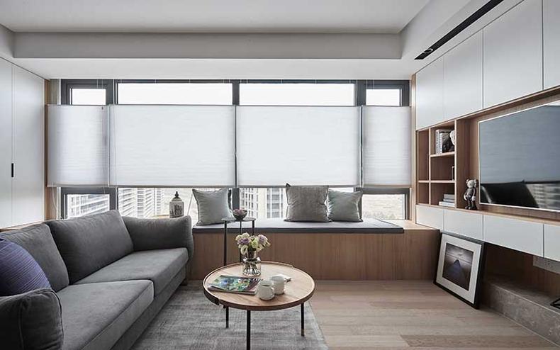 晒晒90后夫妻新居，爆改40㎡变两房