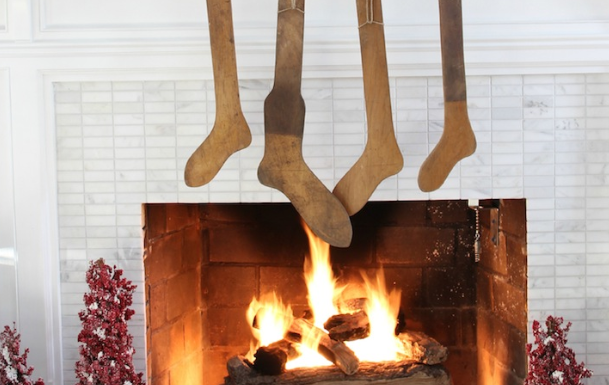 乡村壁炉的别致创意
