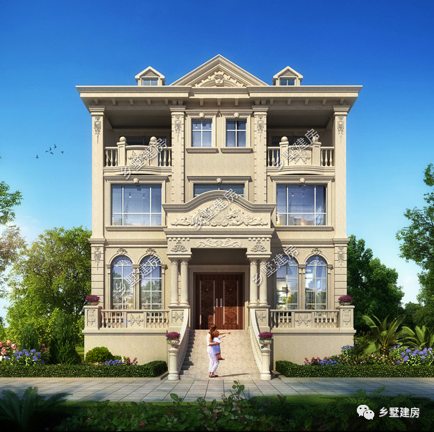 11x13米的欧式别墅，集居住，高端休闲为一体，享受诗意人生