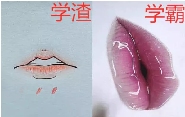 都是美术生，学霸画画和学渣画画，网友揉揉眼：有什么差别？