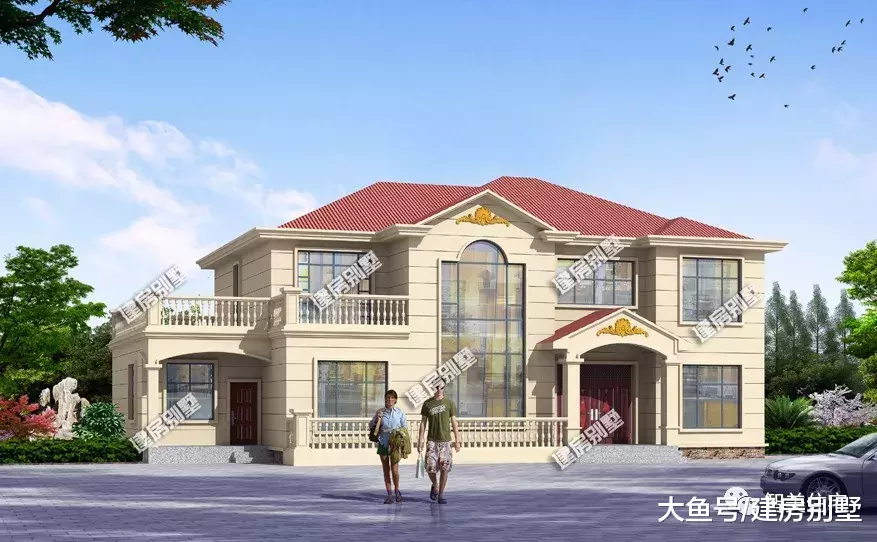 开间尺寸较大的两栋自建房，好户型能得全家满票通过