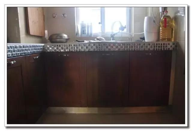 原来橱柜还可以这样做，用“砖砌”价钱省一半，实用又漂亮