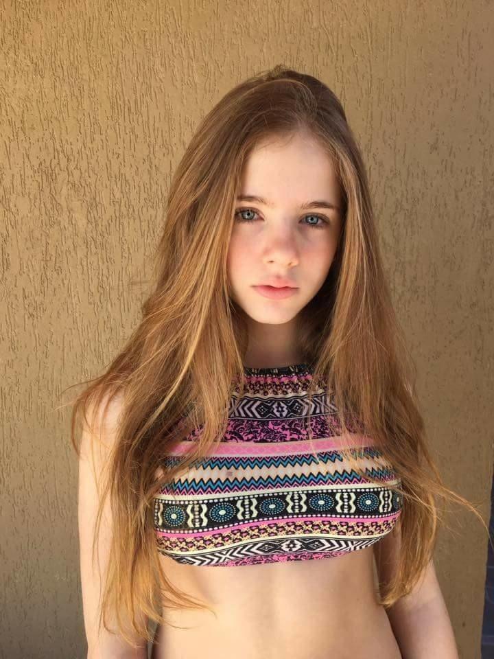 小妹妹太性感！巴西模特滿臉稚氣，發育超車10年，她只有12歲