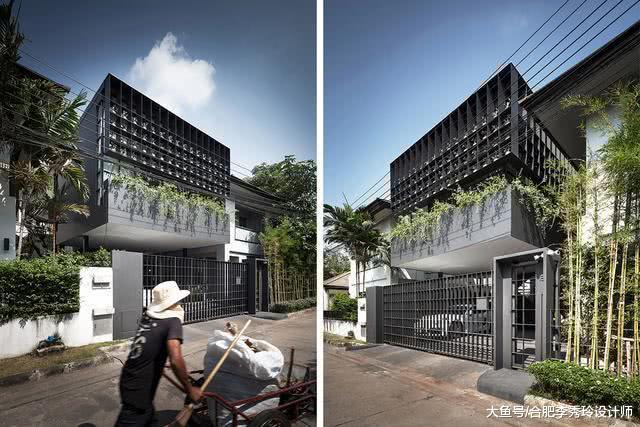 180平獨棟雙層別墅，墻外滿是綠植，還建了個室內魚池，真漂亮！