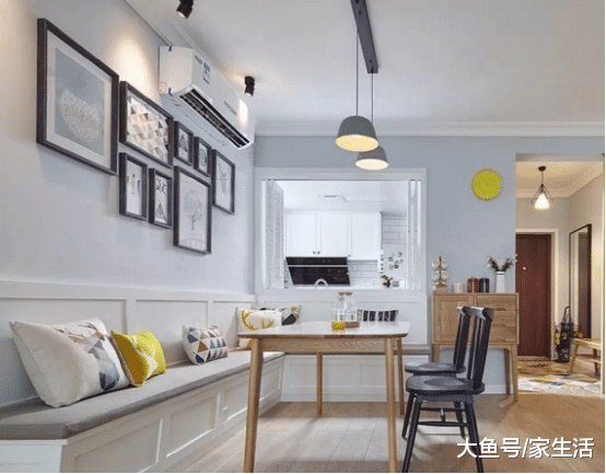 好多人装修完都不买餐桌了，年轻人都更爱这样装，实用好看多了