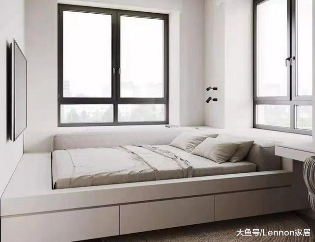 卧室太小放不下床头柜？学学人家这么设计，比床头柜还实用