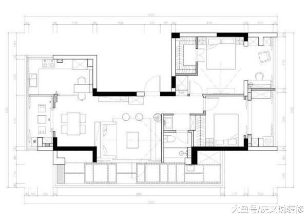 从房子变成家，就是一家三口住的舒适的美好空间