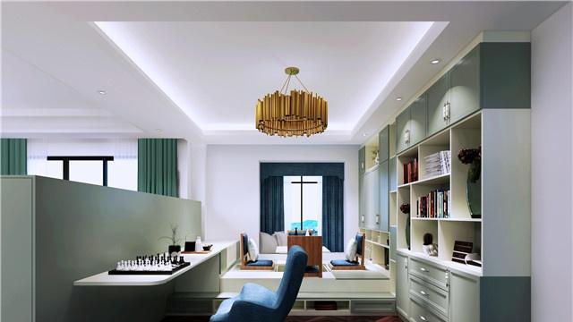书房这样装，收纳/工作/睡眠三不误