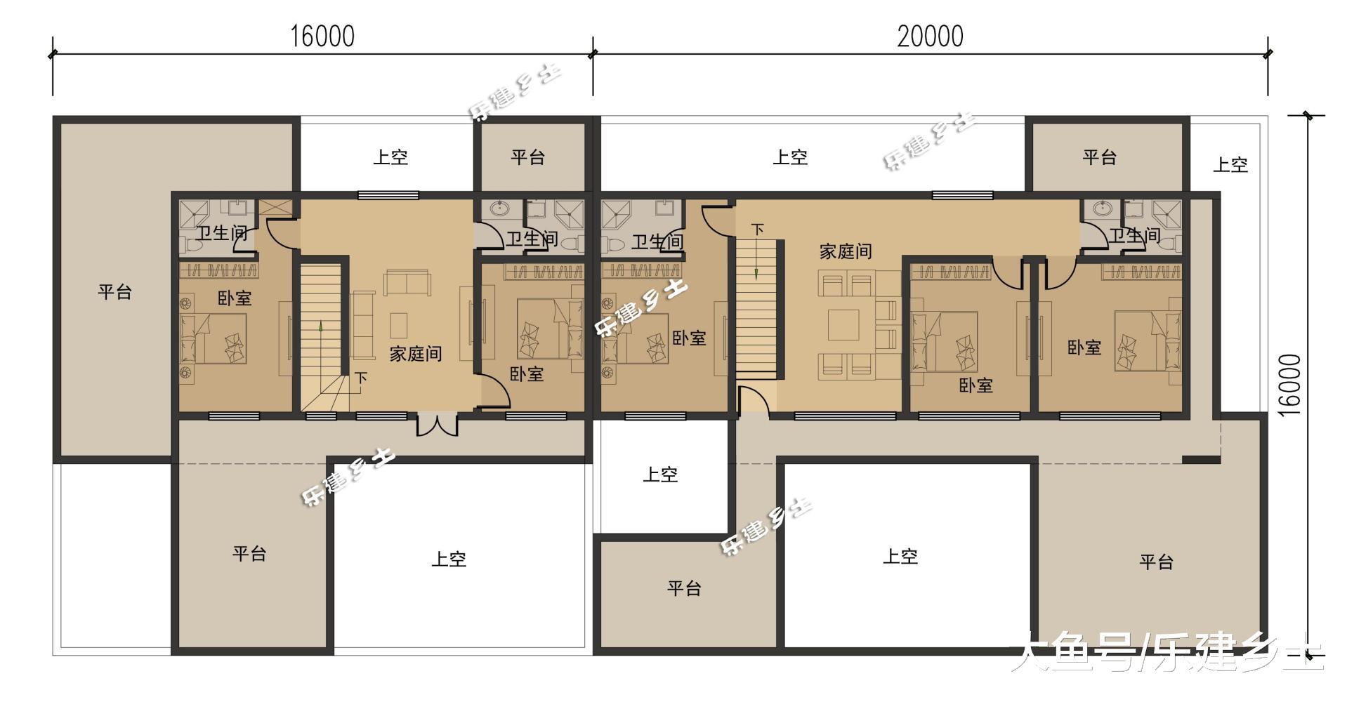 多露台, 多庭院, 优雅简约现代民宅方案设计