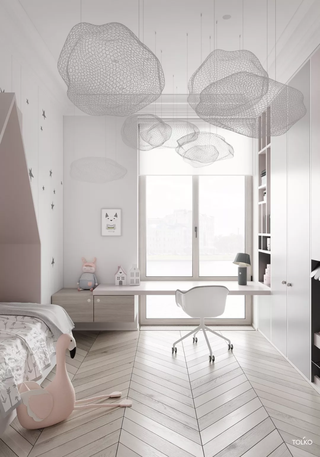 4 个现代简约风设计，这效果图太优秀了！