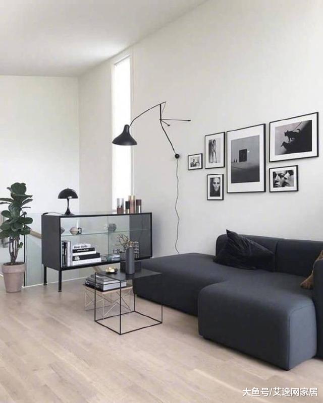 现代简约黑白风格案例，独特的家居之美！