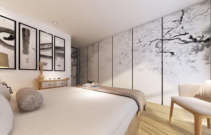 同事38万装修现代中式新房 时尚并存的静谧 简单而不失典雅