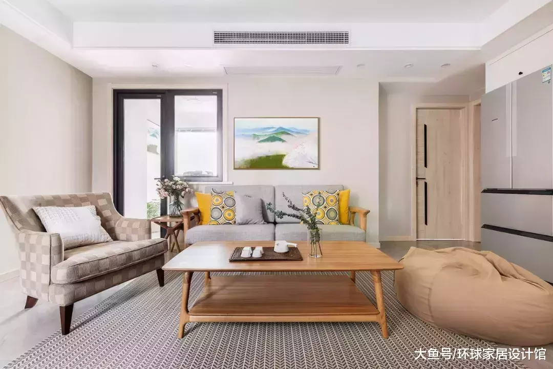 一眼就愛上了！115㎡簡約原木風，自然又溫馨！
