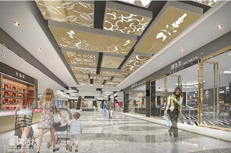 为什么购物中心一楼没有卫生间? 超市都在负一层?
