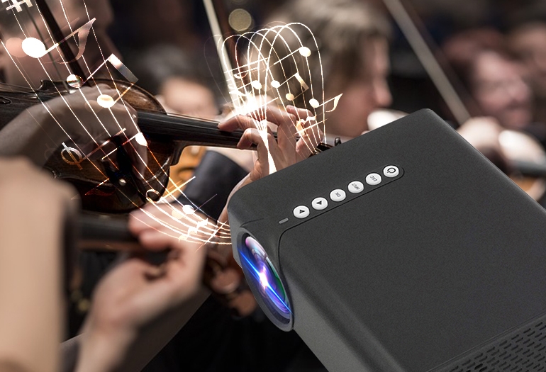 现在电视机无人买了，都用这种新“新型”投影仪，比电影院还好看