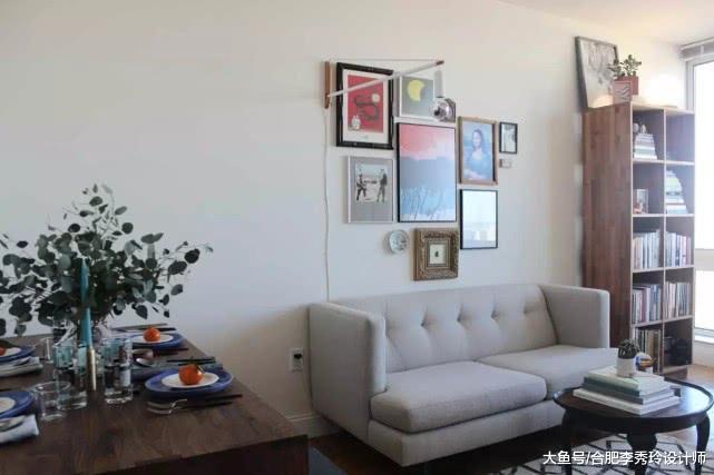 闺蜜合肥40㎡公寓: 床下设计抽屉, 浴室干湿分离, 小户型也这么别致!