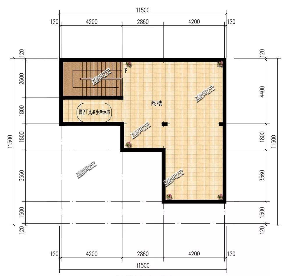 118㎡新中式别墅，三十几万建一栋，日子越过越红火