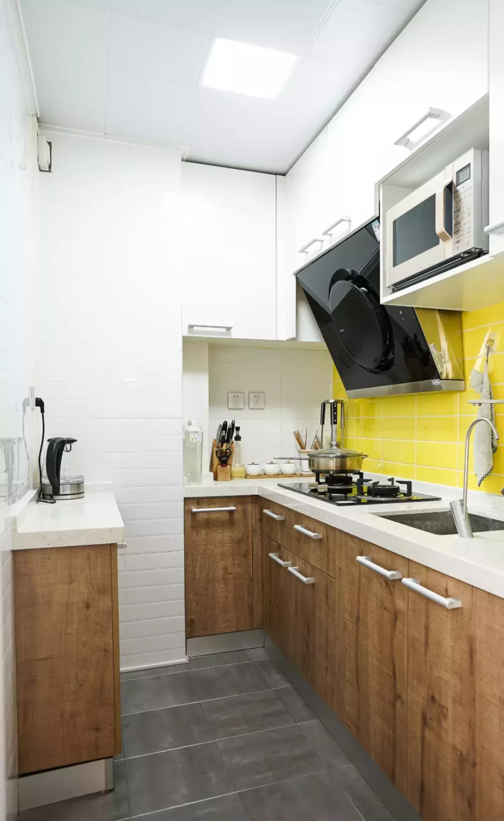 28㎡复式单身公寓简约风, 一个清新自然的小窝~