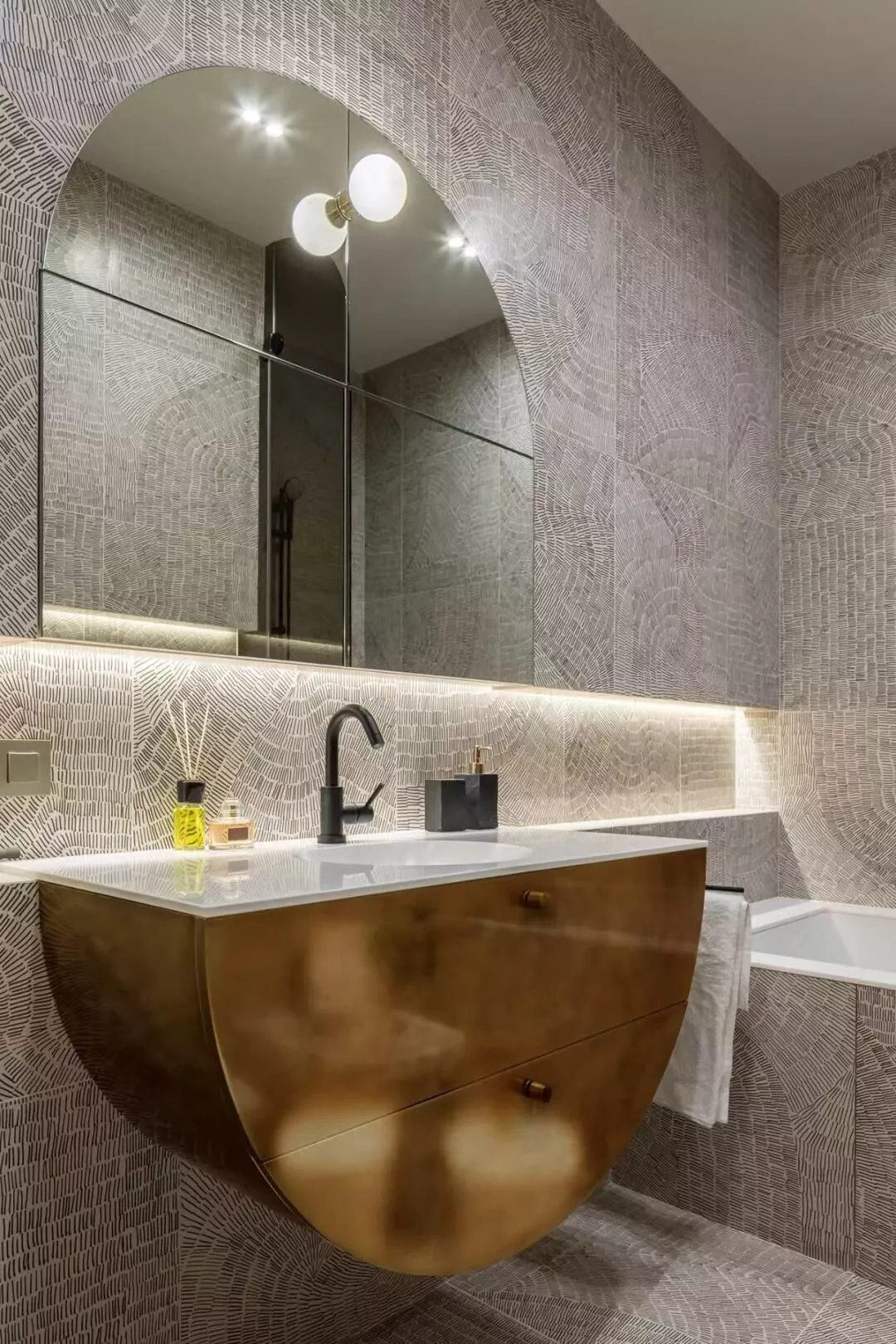 一个漂亮洗漱台，惊艳整个家！