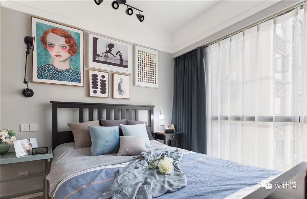 97㎡现代北欧，简单装修+精致软装，营造出暖心的环境