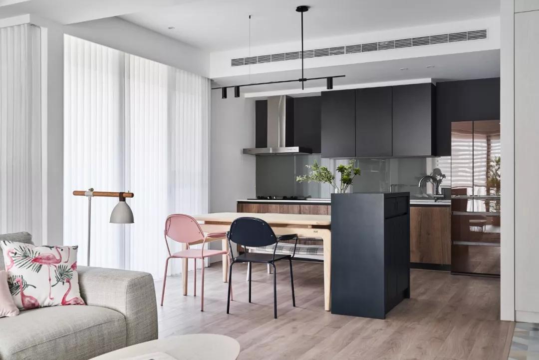 火爆朋友圈的北欧装修，87㎡三房改两房，人人都夸好高档！