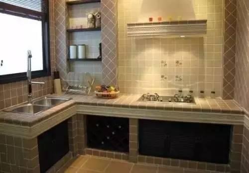 砖砌厨柜和砖砌洗衣池，现在很流行，不砌一个太可惜了！