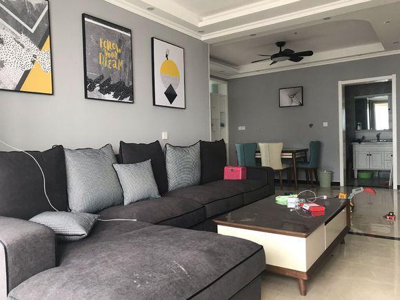 新房家具入场, 全屋刷高级灰, 儿童房特精致, 朋友都喜欢来做客