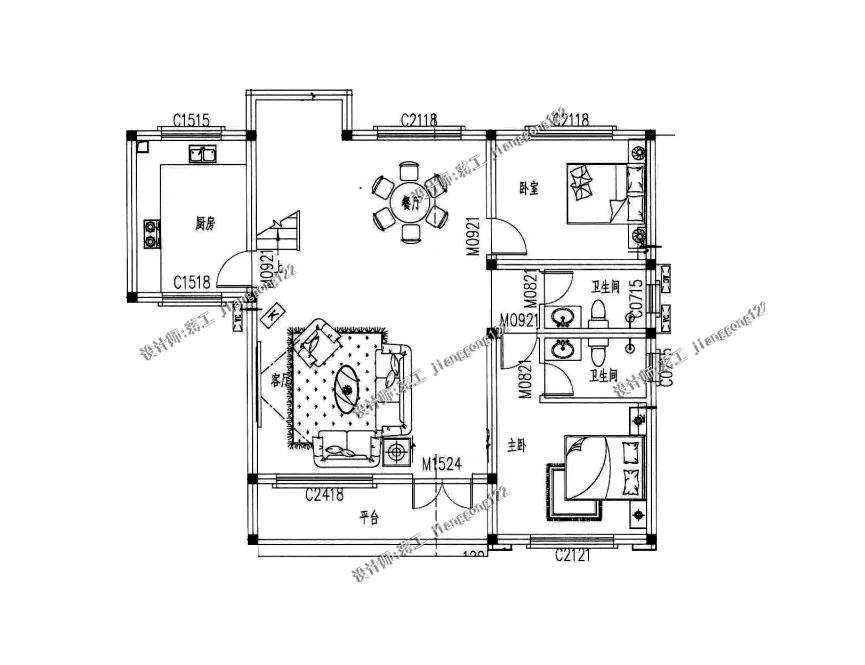 10款小户型二层农村别墅，都是自建房中的经典，几百块就能有一套