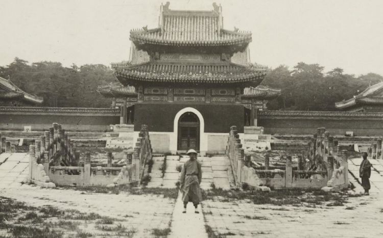 老照片：清朝带刀侍卫的真实样子，和电视剧里的不一样