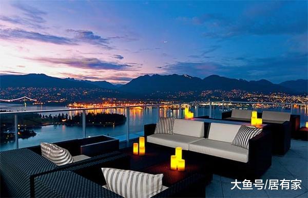 独特的屋顶甲板设计，让您放松身心，享受时尚娱乐