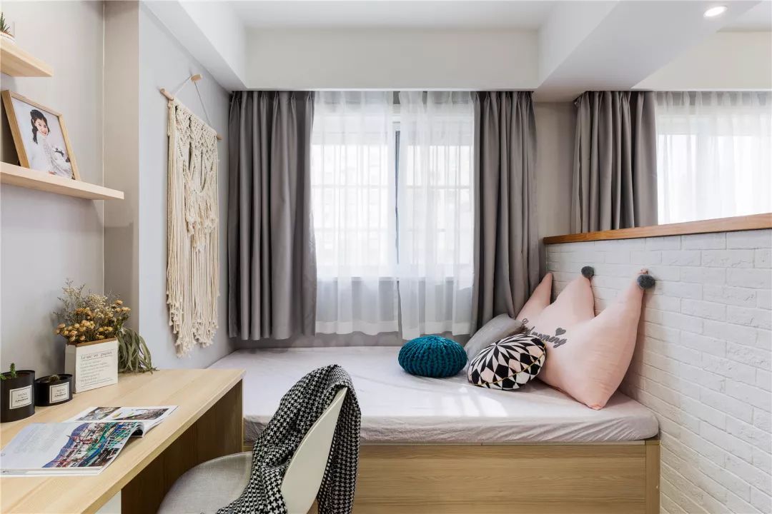 110㎡北欧风，粉系浪漫，温馨优雅