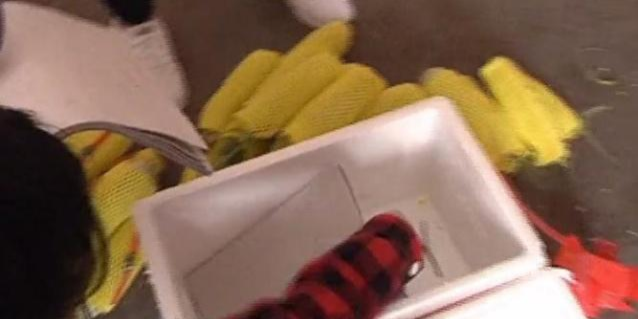 54斤瓜掺了6斤半纸！男子怒找媒体曝光：掺的都是水泥纸！