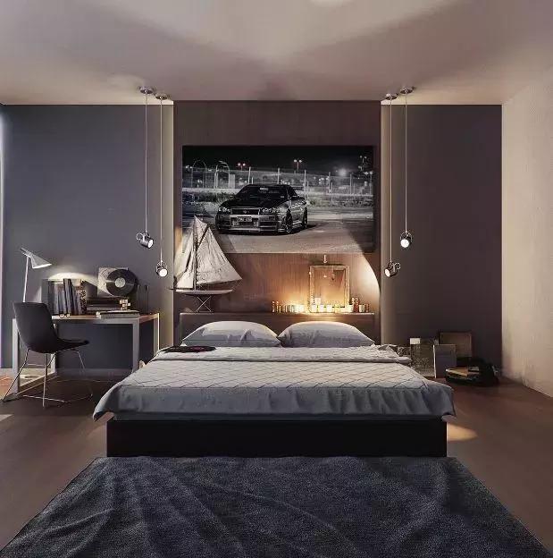 现在主流的卧室背景墙装修设计案例，浓妆淡抹总相宜！